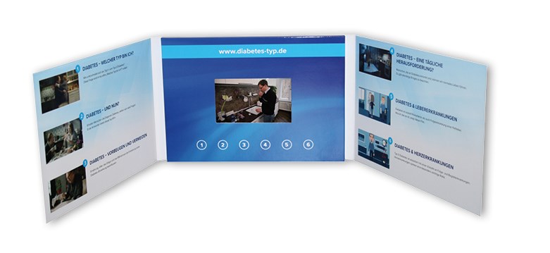 "VIDEOcard 4,5 Inch IPS" Videokarte mit integriertem Display