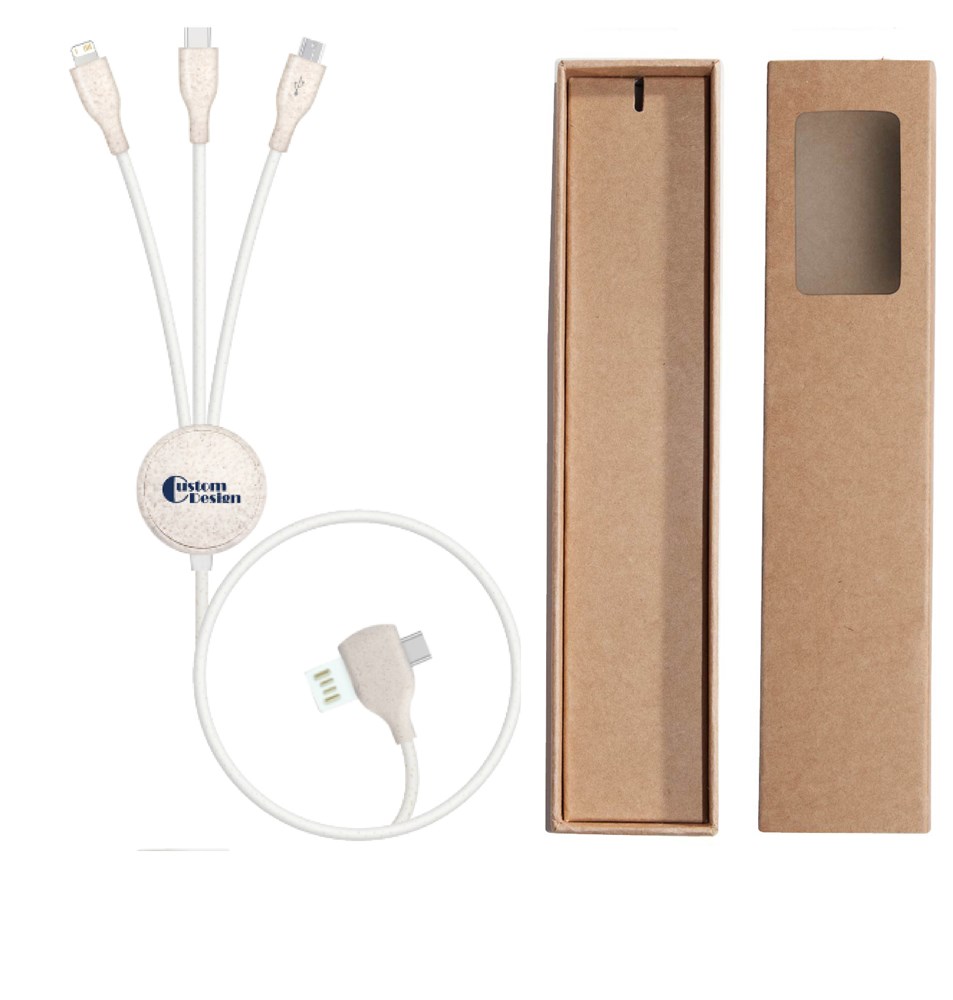3 in1 Ladekabel "ECO Cable long"